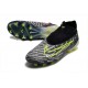 Nike Gripknit Phantom GX Elite Dynamic Fit FG Negro Voltio Blanco Azul Glow