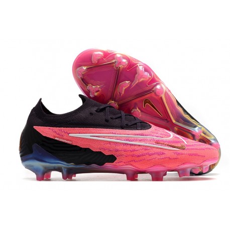 Nike Phantom GX Elite Link FG Rosa Negro