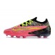 Nike Phantom GX Elite Link FG Rosa Negro Amarillo