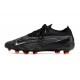 Nike Phantom GX Elite Link FG Negro Cumbre Blanco Dk Gris Humo