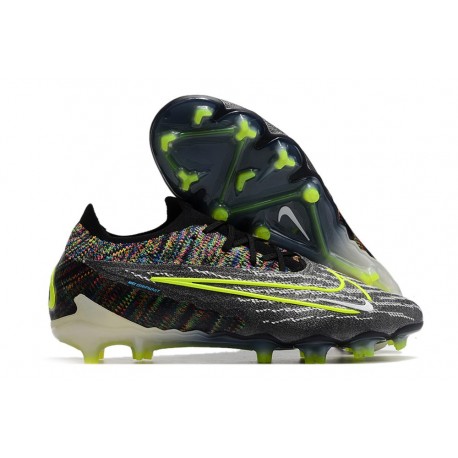 Nike Phantom GX Elite Link FG Negro Voltio Blanco Azul Glow