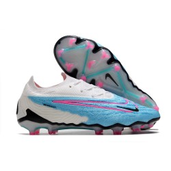 Nike Phantom GX Elite Link FG Azul Báltico Rosa Blast Blanco Láser Azul