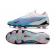 Nike Phantom GX Elite Link FG Azul Báltico Rosa Blast Blanco Láser Azul