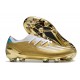 Botas de fútbol adidas X SPEEDPORTAL.1 FG Dorado Blanco