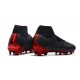 Nike PHANTOM VSN ELITE DF FG Jordan x PSG Negro Rojo