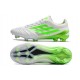 Adidas X Speedportal 99 Piel.1 FG Ftwr Blanco Solar Verde