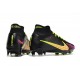 Nike Air Zoom Mercurial Superfly 9 Elite FG Negro Rosa Amarillo