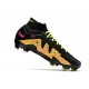 Nike Air Zoom Mercurial Superfly 9 Elite FG Negro Rosa Amarillo