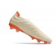 Zapatillas de fútbol adidas Copa Pure+ FG Off Blanco Equipo Solar Naranja