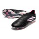 Zapatillas de fútbol adidas Copa Pure+ FG Negro Zero Met Equipo Rosa