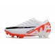 Nike Zoom Mercurial Vapor 15 Elite FG Blanco Rojo Negro