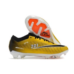 Nike Zoom Mercurial Vapor 15 Elite FG Amarillo Negro