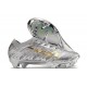 Nike Zoom Mercurial Vapor 15 Elite FG Plateado Metalizado Oro