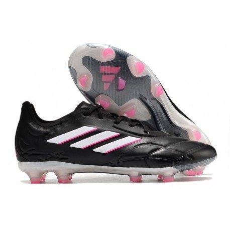 Bota Nueva adidas Copa Pure.1 FG Negro Zero Met Equipo Rosa