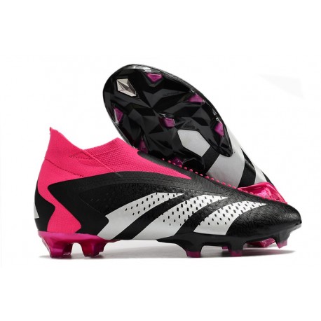 adidas Predator Accuracy + FG Negro Blanco Equipo Rosa