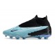 Bota Nueva Nike Phantom GX Elite DF FG Link Azul Negro Blanco