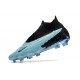 Bota Nueva Nike Phantom GX Elite DF FG Link Azul Negro Blanco