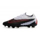 Nike Phantom GX Elite Link FG Negro Gris Rojo