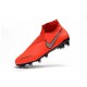Botas de fútbol Nike PHANTOM VSN ELITE DF FG Rojo Plata