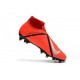 Botas de fútbol Nike PHANTOM VSN ELITE DF FG Rojo Plata