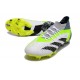 Zapatos adidas Predator Accuracy.1 FG Blanco Negro Limón Lúcido