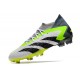 Zapatos adidas Predator Accuracy.1 FG Blanco Negro Limón Lúcido