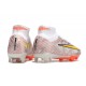 Nike Zoom Mercurial Superfly IX Elite FG Blanco Oro