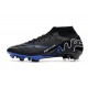 Nike Zoom Mercurial Superfly IX Elite FG Negro Cromo Hyper Royal