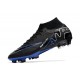 Nike Zoom Mercurial Superfly IX Elite FG Negro Cromo Hyper Royal