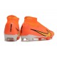 Nike Air Zoom Mercurial Superfly 9 Elite FG Naranja Oro