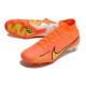 Nike Air Zoom Mercurial Superfly 9 Elite FG Naranja Oro