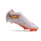 Nike Zoom Mercurial Vapor 15 Elite FG Blanco Naranja Amarillo