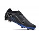 Nike Zoom Mercurial Vapor 15 Elite FG Negro Cromo Hyper Royal