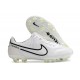 Botas Nike Tiempo legend 9 Elite FG Blanco Negro