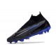 Bota Nueva Nike Phantom GX Elite DF FG Link Negro Cromo Hyper Royal