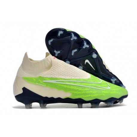 Bota Nueva Nike Phantom GX Elite DF FG Link Verde Blanco