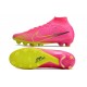 Nike Zoom Mercurial Superfly IX Elite AG Rosa Amarillo