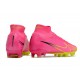 Nike Zoom Mercurial Superfly IX Elite AG Rosa Amarillo