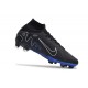 Nike Zoom Mercurial Superfly IX Elite AG Negro Cromo Hyper Royal