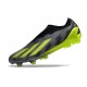 Bota adidas X Crazyfast.1 LL FG Negro Team Amarillo Solar 2 Gris