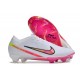 Nike Zoom Mercurial Vapor 15 Elite FG Blanco Rosa