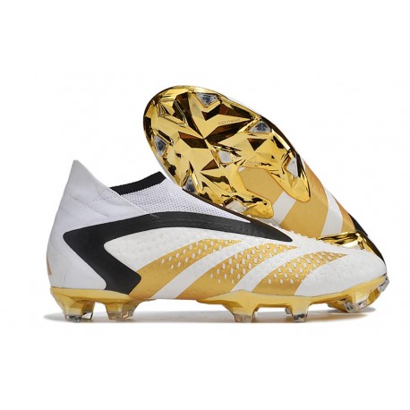 adidas Predator Accuracy + FG Blanco Oro Negro