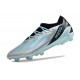 Zapatos Adidas X Crazyfast Messi.1 FG Plateado Met Azul Felicidad Negro