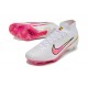 Nike Zoom Mercurial Superfly IX Elite FG Blanco Rosa