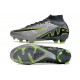 Nike Zoom Mercurial Superfly IX Elite FG Gris Negro Verde