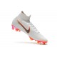 Bota Nike Mercurial Superfly VI Elite FG Blanco Naranja