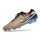 Nike Tiempo Legend X Elite FG Future Heritage Seda Dorada Metálica Moneda Negro