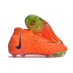 Botas de Fútbol Nike Phantom Luna Elite FG Guava Hielo Negro Total Naranja