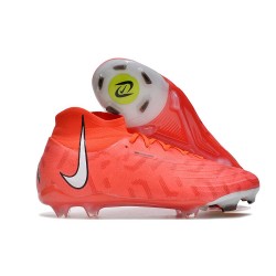 Botas de Fútbol Nike Phantom Luna Elite FG Carmesí Vivo Blanco