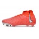 Botas de Fútbol Nike Phantom Luna Elite FG Carmesí Vivo Blanco